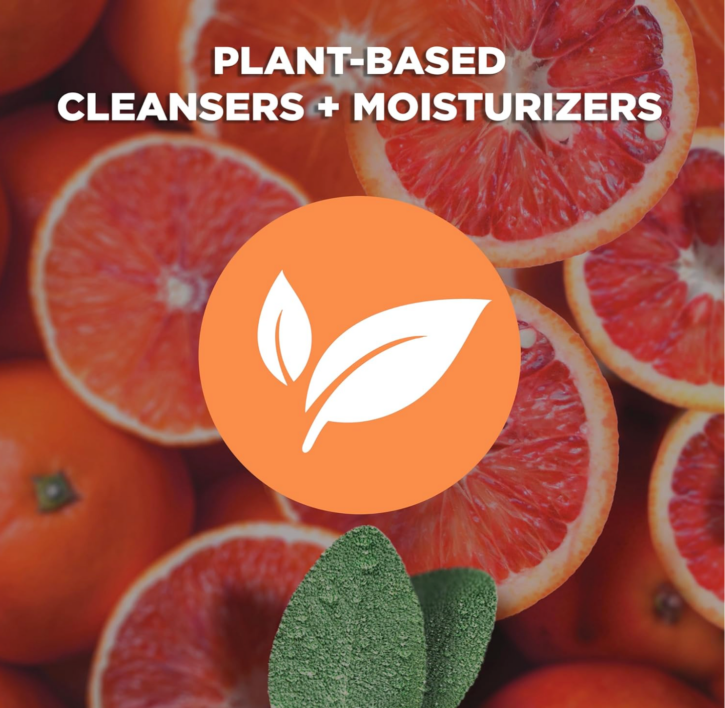 DOVE MEN + CARE 2-in-1 Shampoo + Conditioner Pure Fresh Orange & Sage for Strong, Healthy-Looking Hair, with Vitamin C & Mineral Complex, 17.5 oz